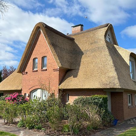 Reetdach-Landhaus Mini Haubarg Tating Exterior photo
